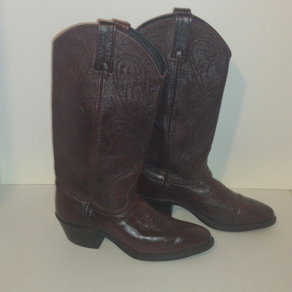 Dan post cowboy boots size 6 vintage style